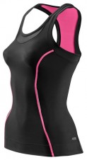 Kompresní oblečení – Skins Bio A200 Womens Black/Pink Racer back top