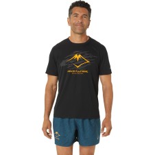 Pánská běžecká trička – Asics Fujitrail Logo SS Top