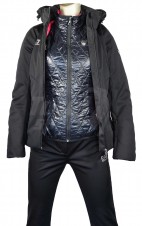 lyže – EA7 Lyžařský set bunda + kalhoty + vesta