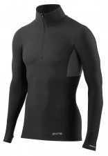 Pánská kompresní trička – Skins DNAmic Thermal Men's Compression Black/Charcoal Pánská kompresní trička – Skins DNAmic Thermal Men's Compression Black/Charcoal