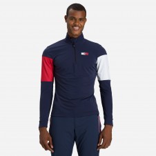trička – Tommy Hilfiger Global Stripe Half Zip trička – Tommy Hilfiger Global Stripe Half Zip