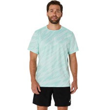 Silniční běžecké boty pánské neutral – Asics Core All Over Print SS Top