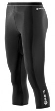 Dámské kompresní kalhoty – Skins Bio S400 - Thermal Womens Black/Graphite/White 3/4 Tights